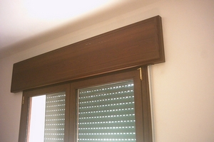 Cassonetto avvolgibile in alluminio effetto legno Casalserugo