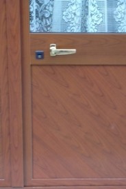 Infissi in alluminio effetto legno Padova