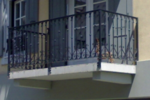 Parapetto in ferro per balcone Padova