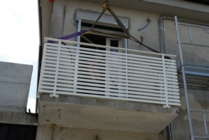Parapetti moderni per balconi Padova