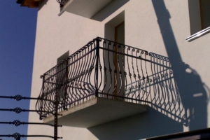 Parapetto in ferro battuto Padova