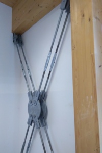 Strutture metalliche per consolidamento muri